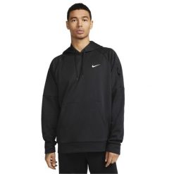 Męska Bluza Termoaktywna. Czarne bluzy męskie Nike, m, bez wzorów, bez kaptura. Za 402.99 zł.
