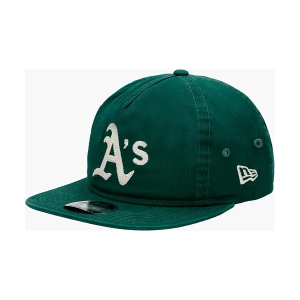 New Era Czapka Chain Stitch Snap Oak Athletics Dkg , zielony, rozmiar SM. Zielone czapki i kapelusze damskie New Era, bez wzorów, z bawełny. W wyprzedaży za 69.99 zł.