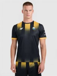 4F Koszulka klubowa domowa z sezonu 2025/26 męska 4F x Piast Gliwice - multikolor L. Koszulki sportowe męskie 4f, l, bez wzorów, z dzianiny, bez kołnierzyka, bez ramiączek. Za 289.99 zł.