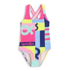 Strój jednoczęściowy pływacki dla dzieci Lemon Explore WL5. Stroje kąpielowe dla dziewczynek LEMON explore, bez wzorów, z elastanu. Za 89.90 zł.
