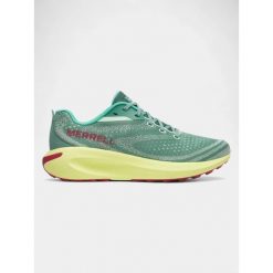 Męskie buty do biegania w terenie Merrell Morphlite. Zielone buty sportowe męskie Merrell, bez zapięcia, do biegania. Za 569.00 zł.