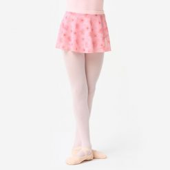 Spódniczka do tańca klasycznego Domyos. Spódnice damskie DOMYOS, m, bez wzorów, z materiału, klasyczne, maxi, dopasowane. Za 39.99 zł.