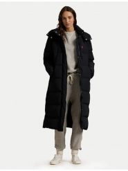 Polo Ralph Lauren Kurtka zimowa 211941005002 Czarny Regular Fit. Czarne kurtki damskie Polo Ralph Lauren, na zimę, l, bez wzorów, z bawełny, bez kaptura. Za 1,749.00 zł.