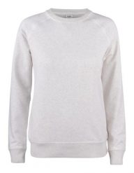 Clique Premium OC Roundneck Women bluza damska z bawełny organicznej – nature. Szare bluzy damskie CLIQUE, s, bez wzorów, z bawełny, bez kaptura. Za 226.62 zł.