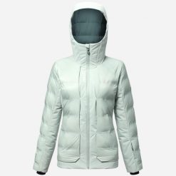 Kurtka narciarska damska GRANDS MONTETS PEAK. Zielone kurtki snowboardowe damskie Millet, m, bez wzorów, z jedwabiu, długie, bez kaptura, narciarskie. Za 1,701.35 zł.