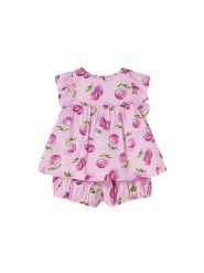 Mayoral Komplet top i spodenki 1238 Różowy Regular Fit. Czerwone spodenki dla dziewczynek Mayoral, bez wzorów, z bawełny. Za 125.99 zł.