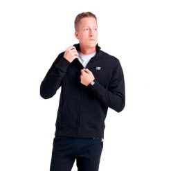 Męska bluza Leone ze stójką i zamkiem Basic. Czarne bluzy męskie LEONE 1947 APPAREL, l, bez wzorów, z tkaniny, bez kaptura, na fitness i siłownię. W wyprzedaży za 172.45 zł.