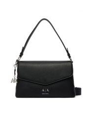 Armani Exchange Torebka XW003145 AF26569 UC001 Czarny. Czarne torebki do ręki damskie Armani Exchange, bez wzorów, ze skóry, bez dodatków. Za 614.99 zł.