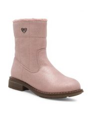 Nelli Blu Botki CS2920-35 Różowy. Czerwone botki dziewczęce Nelli Blu, z materiału, bez zapięcia. Za 139.99 zł.