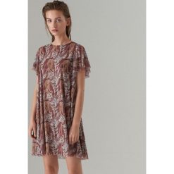 Sukienka we wzór paisley - Brązowy. Sukienki damskie marki Mohito. Za 79.99 zł.