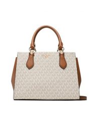 MICHAEL Michael Kors Torebka Marilyn 30S2G6AS2B Beżowy. Brązowe torebki do ręki damskie MICHAEL Michael Kors, bez wzorów, ze skóry, bez dodatków. Za 969.99 zł.