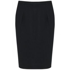 Damska prosta spódnica Kariban Premium. Czarne spódnice damskie KARIBAN, bez wzorów, eleganckie, proste. W wyprzedaży za 234.00 zł.