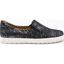 Caprice - Tenisówki. Szare trampki i tenisówki damskie Caprice, z gumy. W wyprzedaży za 129.90 zł.
