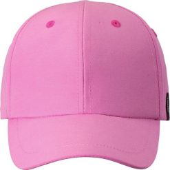 Czapka dziecięca 728736-4160 różowa r. 54. Czerwone czapki dla dzieci Lassie by Reima, bez wzorów. Za 40.63 zł.