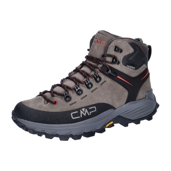 Buty trekkingowe męskie CMP Tytanus Mid WP. Brązowe trekkingi męskie CMP, trekkingowe. Za 479.99 zł.