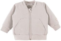 Bluza beżowa dresowa rozpinana dla dziewczynki Simply Comfy Eevi 74. Brązowe bluzy dla dziewczynek Eevi, bez wzorów, z dresówki, bez ramiączek, bez kaptura. Za 107.42 zł.