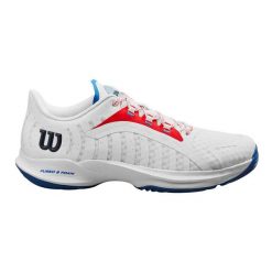 Buty do padla Wilson Hurakn Pro. Białe obuwie sportowe damskie Wilson, bez wzorów. Za 574.55 zł.