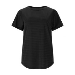 Koszulka damska Whistler Skylon. Czarne koszulki sportowe damskie Whistler, bez wzorów, bez kołnierzyka, bez ramiączek, na fitness i siłownię. Za 89.99 zł.