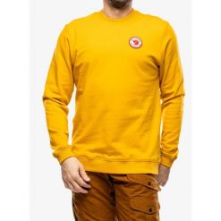 Bluza bawełniana męska Fjallraven 1960 Logo Badge Sweater M. Żółte bluzy męskie Fjällräven, m, bez wzorów, z bawełny, bez kaptura. W wyprzedaży za 484.65 zł.