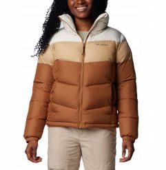 Columbia Puffect II Colorblock Jacket 2088481224 Brązowe XL. Brązowe kurtki męskie Columbia, m, bez wzorów, bez kaptura. Za 464.26 zł.