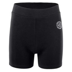 Spodenki Dziewczęce Ida II. Czarne spodenki dla dziewczynek BEJO, bez wzorów, sportowe. Za 59.99 zł.