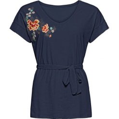Tunika shirtowa bonprix ciemnoniebieski. Tuniki damskie marki bonprix. Za 44.99 zł.