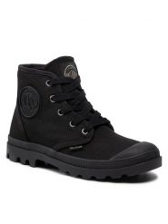 Palladium Trapery Pampa HI 92352-060 Czarny. Czarne śniegowce i trapery damskie Palladium, z materiału. Za 259.99 zł.