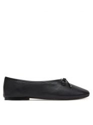 Aldo Baleriny Joselie 13931956 Czarny. Czarne baleriny damskie Aldo, bez wzorów, ze skóry, bez obcasa. Za 219.99 zł.