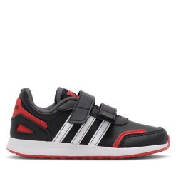 Sneakersy adidas. Czarne trampki i tenisówki chłopięce Adidas, bez wzorów, bez zapięcia. Za 179.99 zł.