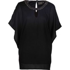Tunika bonprix czarny. Czarne tuniki damskie bonprix, z okrągłym kołnierzem. Za 119.99 zł.