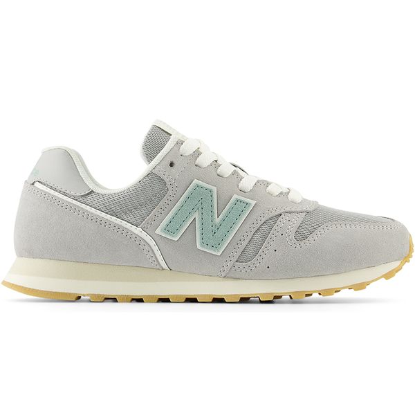 Buty damskie New Balance WL373TK2 – szare. Szare obuwie sportowe damskie New Balance, bez wzorów, z materiału. Za 199.99 zł.