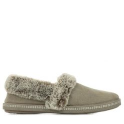 Kapcie damskie Skechers Cozy Campfire Team Toasty. Brązowe kapcie damskie Skechers, bez wzorów, z materiału. Za 194.00 zł.