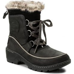 Śniegowce SOREL - Torino Premium NL2777 Black/Kettle 010. Czarne kozaki damskie Sorel, z gumy. W wyprzedaży za 409.00 zł.
