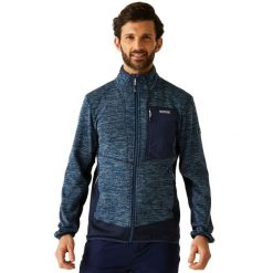 Męska Bluza Polarowa Baslinn. Niebieskie bluzy męskie Regatta, m, bez wzorów, z dzianiny, bez kaptura. Za 87.99 zł.