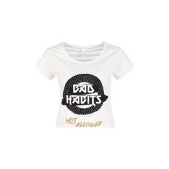 S.Oliver T-Shirt Damski S Kremowy. T-shirty damskie marki S.Oliver. W wyprzedaży za 70.00 zł.