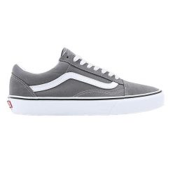 Buty Vans Old Skool w kolorze szarym. Szare obuwie sportowe damskie Vans, bez wzorów, z materiału, trekkingowe, Vans Old Skool. Za 340.45 zł.