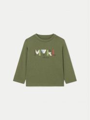 Mayoral Bluzka 108 Zielony Regular Fit. Zielone t-shirty dla chłopców Mayoral, bez wzorów, z bawełny, bez ramiączek. Za 29.99 zł.