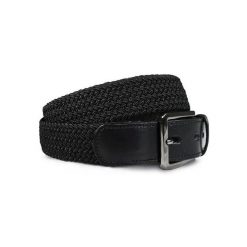 Pasek dla kobiet Equestrian Stockholm Daily. Czarne paski damskie EQUESTRIAN STOCKHOLM, bez wzorów, ze skóry, eleganckie. Za 358.55 zł.