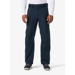 Spodnie przeciwdeszczowe męskie Helly Hansen HP Foil Pant 2.0. Niebieskie spodnie sportowe męskie Helly Hansen, m, bez wzorów, trekkingowe. Za 707.99 zł.