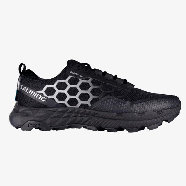 Buty do chodzenia męskie Salming Recoil Trail Warrior. Czarne buty sportowe męskie SALMING, z materiału, bez zapięcia, trekkingowe. Za 785.00 zł.