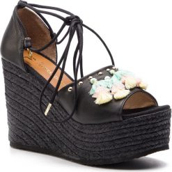 Espadryle TRUSSARDI JEANS - 79A00362 K160. Klapki damskie marki TRUSSARDI JEANS. Za 599.00 zł.