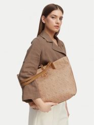 U.S. Polo Assn. Torebka BIUXT8582WVP Beżowy jasny. Brązowe torebki do ręki damskie U.S. Polo Assn., bez wzorów, ze skóry, bez dodatków. Za 149.99 zł.