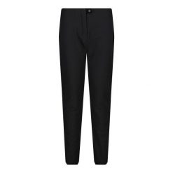 Damskie wąskie spodnie narciarskie softshell CMP. Czarne spodnie snowboardowe damskie CMP, l, bez wzorów, z materiału, narciarskie. Za 367.65 zł.