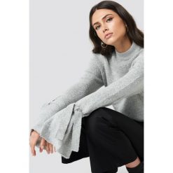 Rut&Circle Sweter z wiązaniami Vera - Grey. Swetry damskie marki Rut&Circle. Za 121.95 zł.