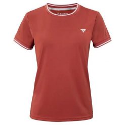 T-shirt dziewczęcy Tecnifibre Team Tech. Brązowe t-shirty i topy dla dziewczynek TECNIFIBRE, bez wzorów, bez ramiączek. Za 179.99 zł.