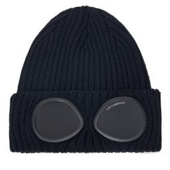 Czapka C.P. Company. Brązowe czapki i kapelusze męskie C.P. Company, na zimę, bez wzorów. Za 609.99 zł.