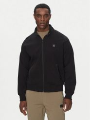 HUGO Bluza Diwano 50536336 Czarny Oversize. Czarne bluzy męskie Hugo, m, bez wzorów, z bawełny, bez kaptura. Za 469.99 zł.