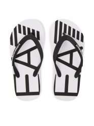 EA7 Emporio Armani Japonki 7X000659 AF22188 MZ021 Biały. Białe klapki męskie EA7 Emporio Armani, z syntetyku. Za 229.99 zł.