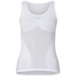 Odlo Koszulka damska Singlet Breathe biała r. S (158021). Bluzki damskie marki Odlo. Za 88.40 zł.