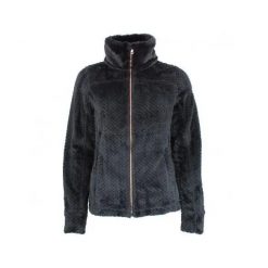 Damski polar Peak Mountain Ataway. Czarne bluzy sportowe damskie Peak Mountain, bez wzorów, z polaru, bez kaptura, narciarskie. Za 223.50 zł.